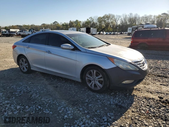 2011 Hyundai Sonata Limited with VIN 5NPEC4AC2BH007549, listed as a Copart auction lot 50318155 with 200,184 mi miles and Salvage Title. Bid and sale history available at DreamBid. Image 4.