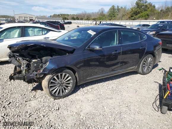 2017 Kia Cadenza Premium with VIN KNALC4J1XH5085430, listed as a Copart auction lot 49715815 with 111,832 mi miles and Salvage Title. Bid and sale history available at carsss.com. Image 1.