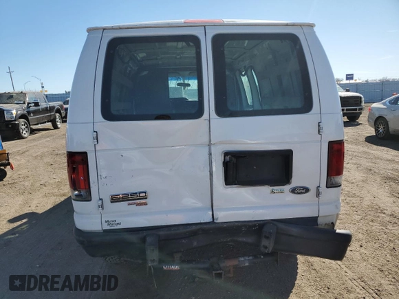 2012 Ford Econoline Cargo Recreational with VIN 1FTNE2EW6CDA63620, listed as a Copart auction lot 47091295 with 152,950 mi miles and Salvage title. Bid and sale history available at DreamBid. Image 6.