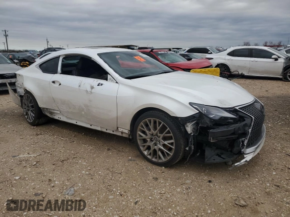 2021 Lexus RC 350 z VIN JTHDZ5BC1M5023886, wystawiony jako Copart lot #88706725 z przebiegiem 46 931 mil mil oraz Szkoda całkowita • Salvage title. Historia ofert i sprzedaży dostępna na DreamBid. Obrazek 4.