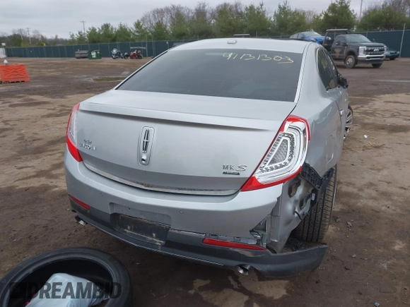 2013 Lincoln MKS EcoBoost with VIN 1LNHL9FT9DG611640, listed as a IAAI auction lot 41131303 with 135,550 mi miles and . Bid and sale history available at DreamBid. Image 4.