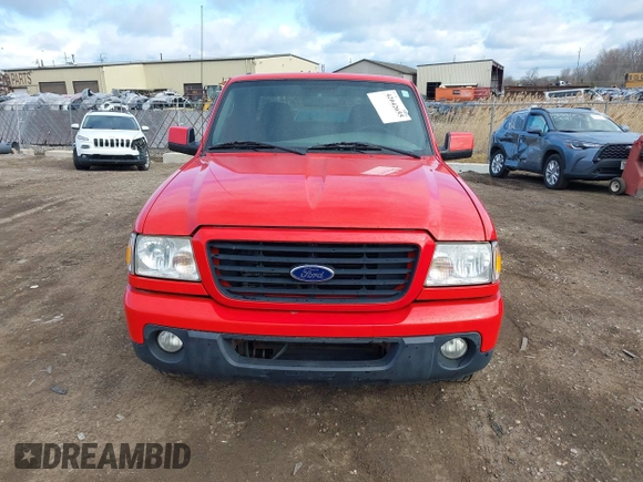 2009 Ford Ranger XLT with VIN 1FTYR44EX9PA66338, listed as a IAAI auction lot 42042655 with 103,447 mi miles. Bid and sale history available at carsss.com. Image 12.