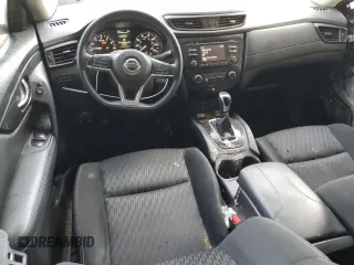 2017 Nissan Rogue SV with VIN KNMAT2MT8HP542591, listed as a Copart auction lot 45990045 with 129,979 mi miles and Salvage Title. Bid and sale history available at carsss.com. Image 8.