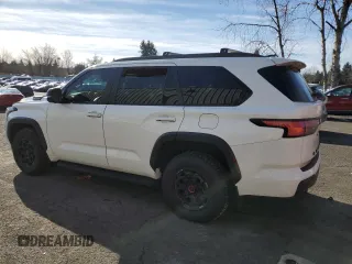 2024 Toyota Sequoia SR5 with VIN 7SVAAABA1RX044757, listed as a Copart auction lot 43834685 with 4,620 mi miles and Clean Title. Bid and sale history available at carsss.com. Image 2.