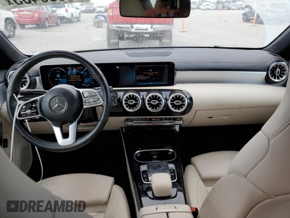 2020 Mercedes-Benz CLA with VIN W1K5J4GB7LN095865, listed as a Copart auction lot 48566433 with 15,124 mi miles. Bid and sale history available at carsss.com. Image 8.
