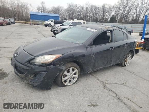 2011 Mazda 3 i Touring with VIN JM1BL1VF9B1403040, listed as a Copart auction lot 48612145 with 181,218 mi miles and Salvage Title. Bid and sale history available at carsss.com. Image 1.