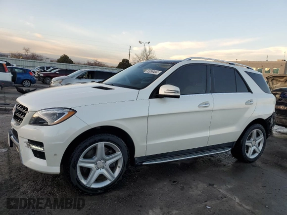 2013 Mercedes-Benz M 550 with VIN 4JGDA7DB8DA200333, listed as a Copart auction lot 85099484 with 204,839 mi miles and Salvage title. Bid and sale history available at DreamBid. Image 1.