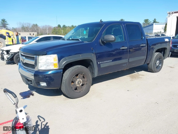 2007 Chevrolet Silverado 1500 LTZ with VIN 2GCEK13M571693165, listed as a IAAI auction lot 42077886 with 244,826 mi miles. Bid and sale history available at carsss.com. Image 17.