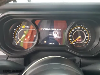 2024 Jeep Wrangler Sport with VIN 1C4PJXDG5RW319108, listed as a Copart auction lot 44982665 with 13,472 mi miles and Salvage Title. Bid and sale history available at carsss.com. Image 9.