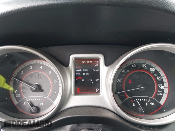 2013 Dodge Journey Crew with VIN 3C4PDCCG3DT624624, listed as a IAAI auction lot 40821573 with 134,323 mi miles and . Bid and sale history available at DreamBid. Image 7.