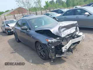 2015 Lexus IS 350 with VIN JTHCE1D26F5009120, listed as a IAAI auction lot 42415111 with 58,072 mi miles and . Bid and sale history available at DreamBid. Image 1.