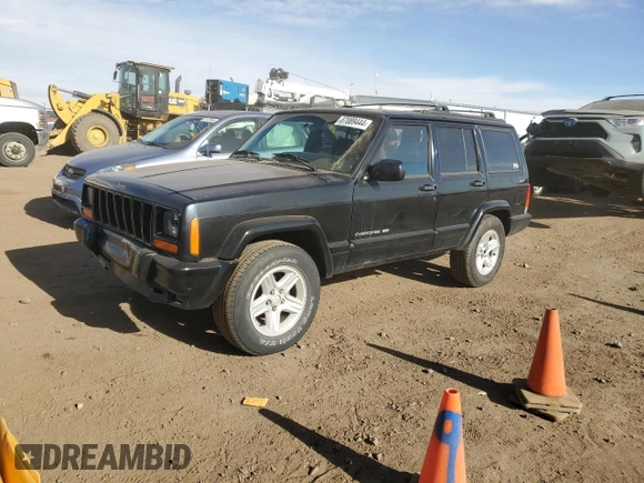 2001 Jeep Cherokee Sport with VIN 1J4FF58S71L540211, listed as a Copart auction lot 87089444 with 190,711 mi miles and Clean title. Bid and sale history available at DreamBid. Image 1.