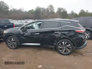 2015 Nissan Murano Platinum with VIN 5N1AZ2MG0FN218749, listed as a IAAI auction lot 41526186 with 206,492 mi miles and . Bid and sale history available at DreamBid. Image 13.
