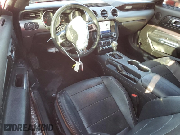 2021 Ford Mustang EcoBoost with VIN 1FA6P8THXM5104774, listed as a Copart auction lot 44900305 with 59,753 mi miles and Non repairable. Bid and sale history available at DreamBid. Image 8.