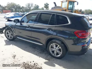2020 BMW X3 sDrive30i with VIN 5UXTY3C01LLU69408, listed as a IAAI auction lot 41698144 with 67,705 mi miles. Bid and sale history available at carsss.com. Image 3.
