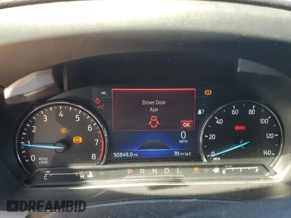 2022 Ford Explorer XLT с VIN 1FMSK7DH4NGA04848, выставлен на аукционе Copart как лот 49720905 с пробегом 50 849 миль миль и Списание • Salvage title. История ставок и продаж доступна на DreamBid. Изображение 9.
