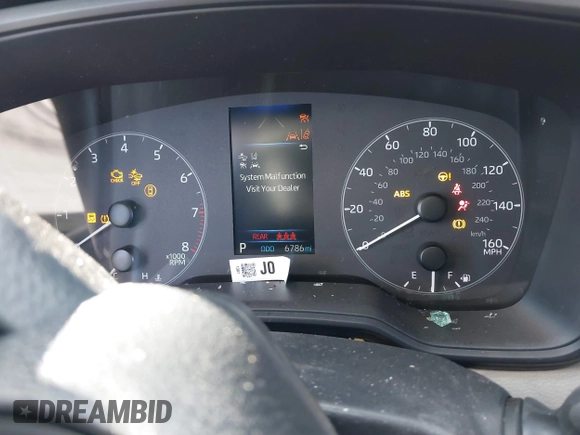 2024 Toyota Corolla Cross L with VIN 7MUAAAAG1RV101003, listed as a IAAI auction lot 41838801 with 6,786 mi miles and . Bid and sale history available at DreamBid. Image 7.