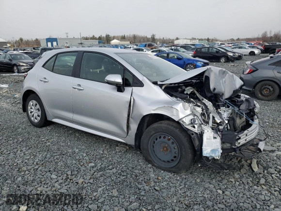 2022 Toyota Corolla Hatchback with VIN JTNK4MBE2N3157902, listed as a Copart auction lot 88367735 with 0 mi miles and Salvage Title. Bid and sale history available at carsss.com. Image 4.
