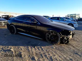 2016 Mercedes-Benz S 63 AMG with VIN WDDXJ7JB3GA012416, listed as a Copart auction lot 89307605 with Not Provided miles and Salvage Title. Bid and sale history available at DreamBid. Image 4.