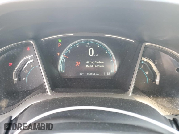 2017 Honda Civic EX z VIN 19XFC2F79HE042025, wystawiony jako Copart lot #54978725 z przebiegiem 61 654 mil mil oraz Szkoda całkowita • Salvage title. Historia ofert i sprzedaży dostępna na DreamBid. Obrazek 9.