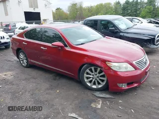 2010 Lexus LS 460 z VIN JTHCL5EF5A5008337, wystawiony jako IAAI lot #42252064 z przebiegiem 166 867 mil mil oraz . Historia ofert i sprzedaży dostępna na DreamBid. Obrazek 1.