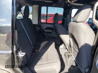 2023 Jeep Wrangler Sport with VIN 1C4HJXDN9PW512460, listed as a Copart auction lot 77107894 with 23,142 mi miles and Salvage Title. Bid and sale history available at DreamBid. Image 11.