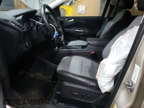2017 Ford Escape Titanium with VIN 1FMCU9JD8HUB06106, listed as a Copart auction lot 47662825 with 53,523 mi miles and Clean Title. Bid and sale history available at carsss.com. Image 7.