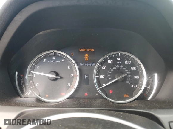 2017 Acura TLX with VIN 19UUB1F32HA005839, listed as a Copart auction lot 50498705 with 50,660 mi miles and Salvage title. Bid and sale history available at DreamBid. Image 9.