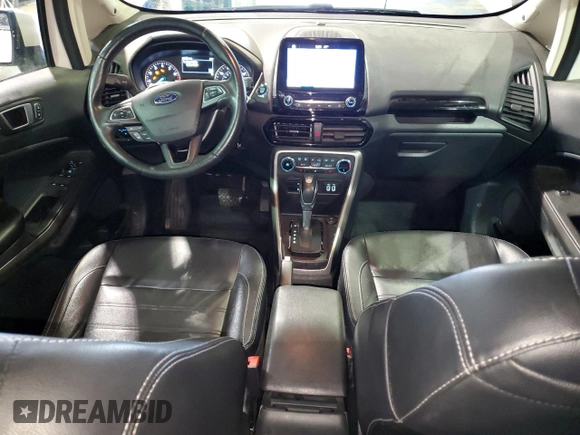 2019 Ford EcoSport Titanium with VIN MAJ6S3KL3KC280162, listed as a Copart auction lot 48044285 with 25,253 mi miles and Clean Title. Bid and sale history available at DreamBid. Image 8.