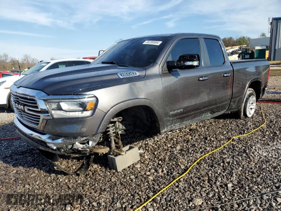 2019 Ram 1500 Laramie with VIN 1C6SRFDT3KN860915, listed as a Copart auction lot 85208584 with 118,902 mi miles and Salvage Title. Bid and sale history available at carsss.com. Image 1.