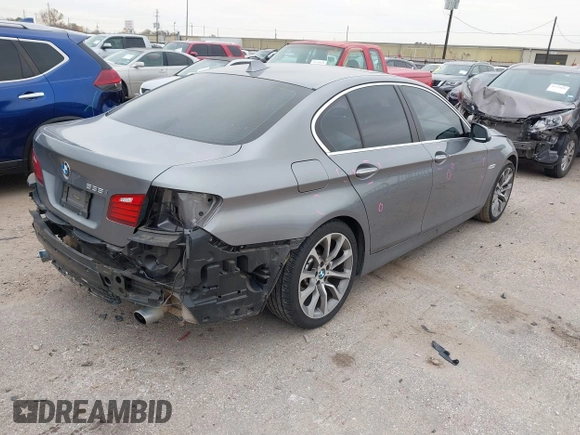 2016 BMW 5 Series 535i with VIN WBA5B1C58GG134444, listed as a IAAI auction lot 41335040 with 84,547 mi miles and . Bid and sale history available at DreamBid. Image 4.