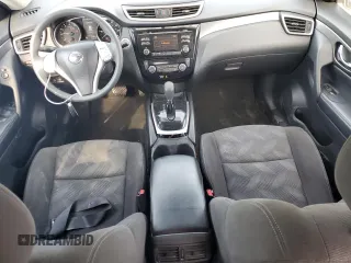 2015 Nissan Rogue SV with VIN KNMAT2MVXFP568267, listed as a Copart auction lot 52093325 with 85,243 mi miles and Salvage Title. Bid and sale history available at DreamBid. Image 8.