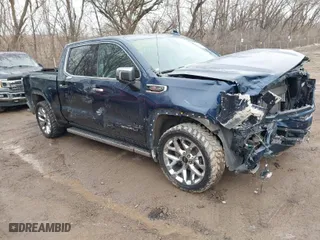 2020 GMC Sierra 1500 Denali with VIN 1GTU9FEL2LZ162726, listed as a IAAI auction lot 41442855 with 142,272 mi miles. Bid and sale history available at carsss.com. Image 1.