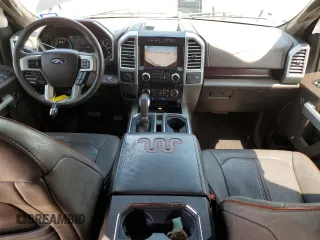 2015 Ford F-150 XLT with VIN 1FTEW1EF7FFB97309, listed as a Copart auction lot 53818015 with 121,641 mi miles and Salvage Title. Bid and sale history available at carsss.com. Image 8.