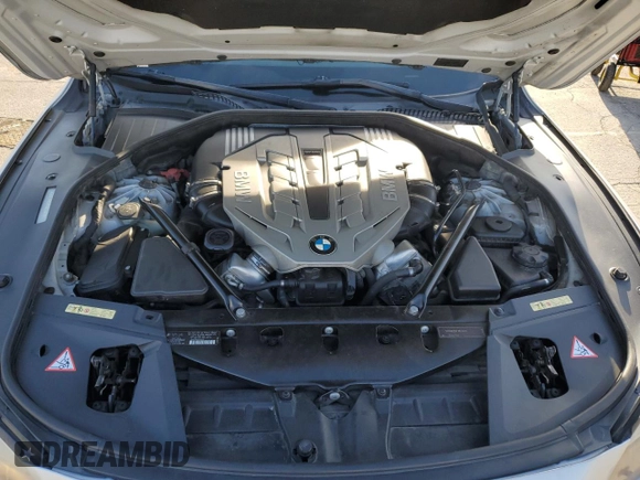 2009 BMW 7 Series 750Li with VIN WBAKB835X9CY57590, listed as a Copart auction lot 48168855 with 131,929 mi miles and Salvage title. Bid and sale history available at DreamBid. Image 12.