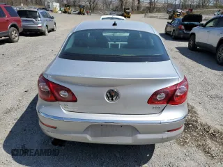 2012 Volkswagen CC Sport PZEV with VIN WVWMP7AN0CE546210, listed as a Copart auction lot 53849935 with 172,585 mi miles and Salvage Title. Bid and sale history available at carsss.com. Image 6.