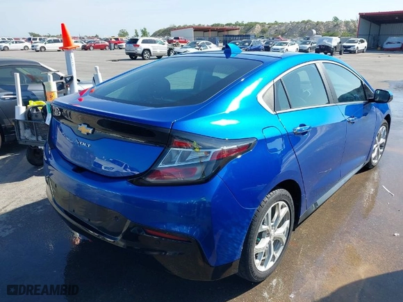 2017 Chevrolet Volt Premier with VIN 1G1RB6S54HU104145, listed as a IAAI auction lot 42035471 with 102,728 mi miles. Bid and sale history available at carsss.com. Image 4.