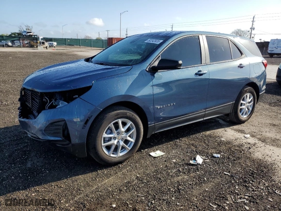 2024 Chevrolet Equinox LS with VIN 3GNAXHEG8RL311137, listed as a Copart auction lot 50242835 with 2,969 mi miles and Salvage Title. Bid and sale history available at carsss.com. Image 1.