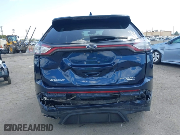 2017 Ford Edge Sport with VIN 2FMPK4AP1HBB17135, listed as a IAAI auction lot 41958589 with 84,616 mi miles. Bid and sale history available at carsss.com. Image 16.