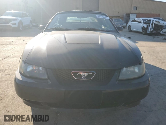 2004 Ford Mustang Deluxe with VIN 1FAFP44664F208419, listed as a Copart auction lot 46318695 with 151,942 mi miles and Salvage Title. Bid and sale history available at carsss.com. Image 5.