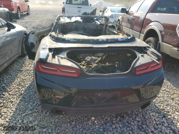 2017 Chevrolet Camaro 1SS with VIN 1G1FF3D71H0141567, listed as a Copart auction lot 63172254 with 0 mi miles and Non Repairable. Bid and sale history available at carsss.com. Image 6.