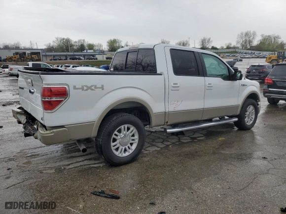 2010 Ford F-150 XL with VIN 1FTFW1EV8AFC03347, listed as a Copart auction lot 51844145 with 186,778 mi miles and Salvage Title. Bid and sale history available at carsss.com. Image 3.