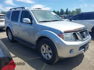 2010 Nissan Pathfinder LE with VIN 5N1AR1NB3AC606320, listed as a IAAI auction lot 42477889 with 67,686 mi miles and . Bid and sale history available at DreamBid. Image 1.
