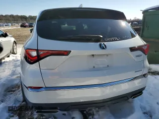 2022 Acura MDX with VIN 5J8YE1H35NL027498, listed as a Copart auction lot 82314854 with 57,209 mi miles and Salvage Title. Bid and sale history available at carsss.com. Image 6.