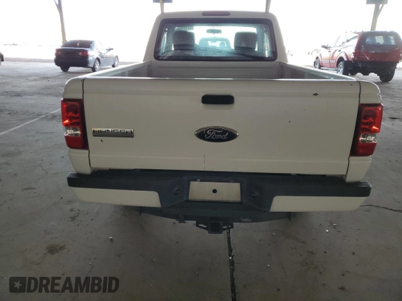 2010 Ford Ranger XL with VIN 1FTKR1EE3APA71436, listed as a Copart auction lot 42107085 with 71,772 mi miles and Salvage title. Bid and sale history available at DreamBid. Image 6.