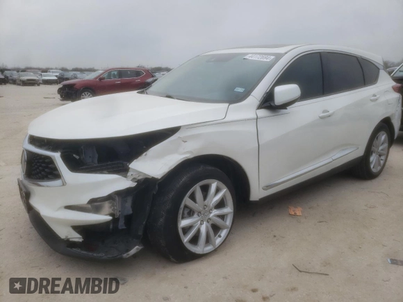 2020 Acura RDX with VIN 5J8TC2H31LL018266, listed as a Copart auction lot 44172694 with 43,356 mi miles. Bid and sale history available at carsss.com. Image 1.