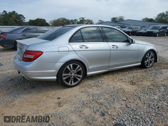 2013 Mercedes-Benz C 350 Sport with VIN WDDGF5HB6DA772704, listed as a Copart auction lot 51186765 with 183,437 mi miles and Clean Title. Bid and sale history available at DreamBid. Image 3.