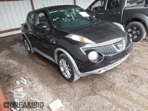 2014 Nissan Juke S with VIN JN8AF5MV3ET363389, listed as a IAAI auction lot 42125413 with 65,525 mi miles. Bid and sale history available at carsss.com. Image 1.