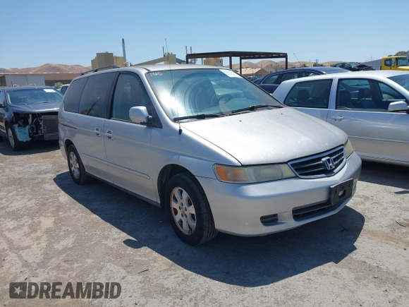 2004 Honda Odyssey EX z VIN 5FNRL18624B007438, wystawiony jako IAAI lot #42441043 z przebiegiem 208 480 mil mil oraz . Historia ofert i sprzedaży dostępna na DreamBid. Obrazek 1.
