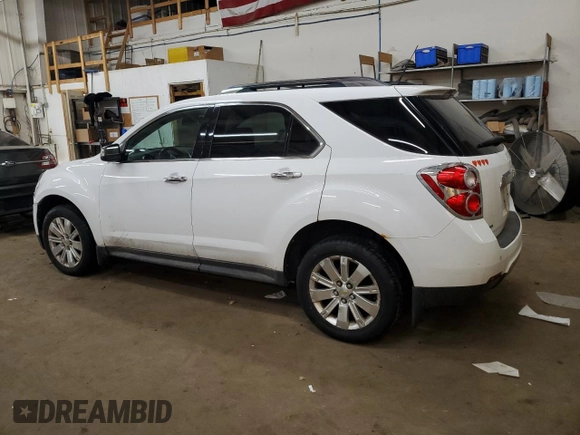 2011 Chevrolet Equinox LTZ with VIN 2CNFLGEC8B6460199, listed as a Copart auction lot 50601125 with 222,076 mi miles and Salvage Title. Bid and sale history available at carsss.com. Image 2.